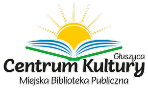 Centrum Kultury Miejska Biblioteka Publiczna w Głuszycy Logo